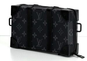 Louis Vuitton Monogram Eclipse Soft Trunk Wallet Bag in Coated Canvas NFC S11